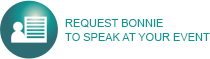 Request Bonnie to speak at your event.